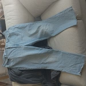 Old Navy High Rise Slouchy Straight Jeans Size 14